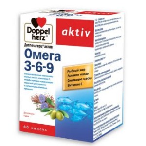 Доппельгерц Актив Омега 3-6-9.капс. №60