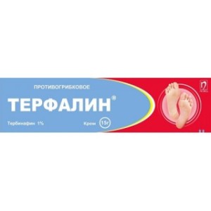 Терфалин 1% 15г крем