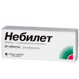Небилет 5мг №28 таблетки