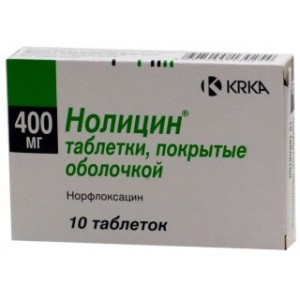Нолицин таб. 400мг №10
