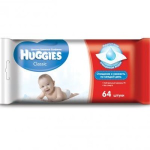 Салфетки влажн. детские Huggies BM Elite Soft 64шт*10 GF
