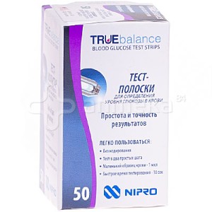 Тест-полоски TRUEbalance №50