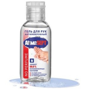 Akmasept No Perfume 50 мл гель д/рук антимикробный
