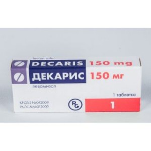 Декарис 150мг №1 таблетки