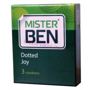 Mister Ben с точечной структурой №3 Презервативы латексные