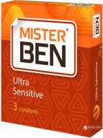 Mister Ben ультратонкие в силиконовой смазке №3 Презервативы латексные