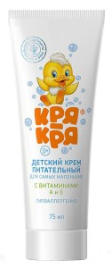 КРЯ-КРЯ КРЕМ ДЕТСК  ПИТАТЕЛЬНЫЙ С ВИТ А Е 75МЛ