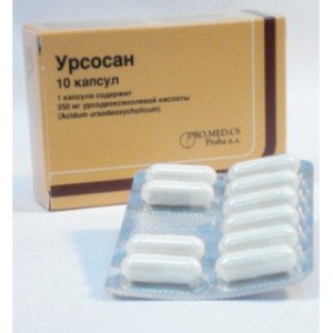 УРСОСАН 0,25 N10 КАПС