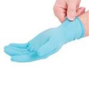 Перчатки Bio-Gloves нитрил смотровые н/стерильн. текстурир. неопудренные размер S