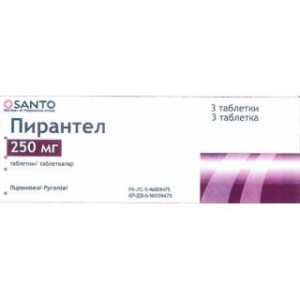 Пирантел таб.250мг №3