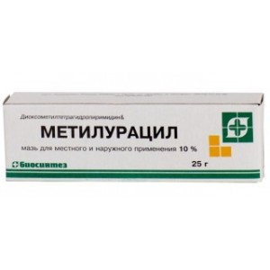 Метилурацил мазь 10% 25,0