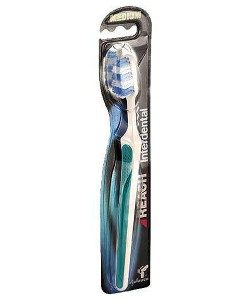 REACH зубная щетка Interdental  средняя
