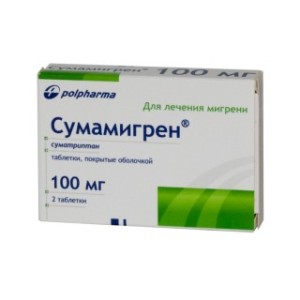 СУМАМИГРЕН 0,1 N6 ТАБЛ П/О
