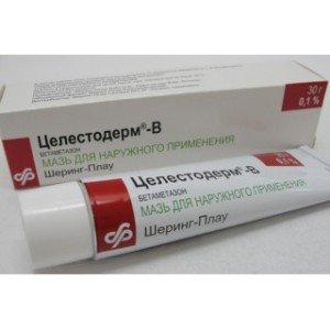 Целестодерм-В с Гарамицином 30г мазь