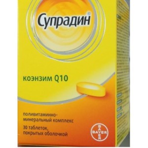 Супрадин коэнзим Q10 №30 таблетки