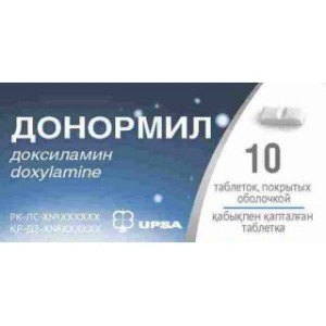 ДОНОРМИЛ 0,015 N10 ТАБЛ П/О
