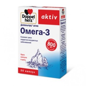 ДОППЕЛЬГЕРЦ АКТИВ ОМЕГА-3 N30 КАПС