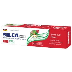 SILCA 130 г паста зубная целебные травы, 600026