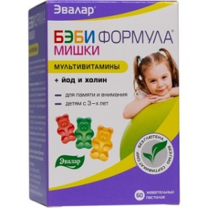Бэби Формула мишки жев.паст. 2г №30