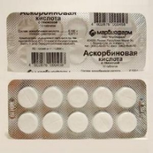 АСКОРБИНОВАЯ К-ТА С ГЛЮК 0,1 N10 ТАБЛ МАРБИОФАРМ