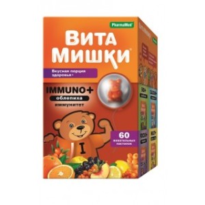 ВИТАМИШКИ IMMUNO+  N30 ПАСТИЛКИ ЖЕВАТ