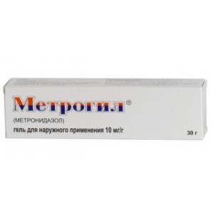 Метрогил 1% 30 г гель наружн.