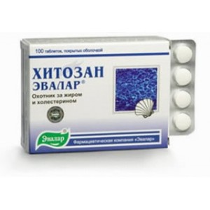 Хитозан 500 мг №100 табл.