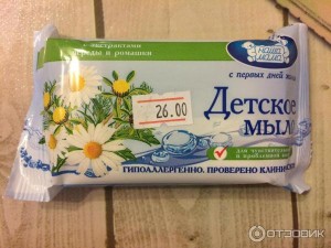 Наша мама 90 г мыло детское Череда и ромашка (090-2)
