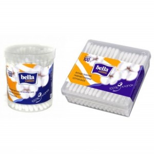 ВАТНЫЕ ПАЛОЧКИ BELLA N100 П/Э
