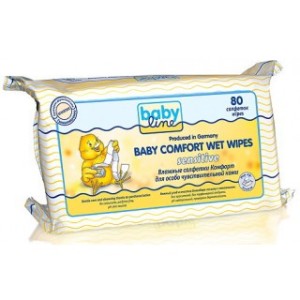 Babyline Comfort sensitive д/особо чувствительной кожи №80 салфетки влажные (208067)