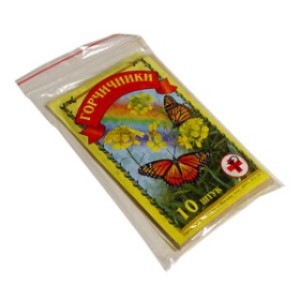 Горчичники 8 х 12,5 см №10 пластина