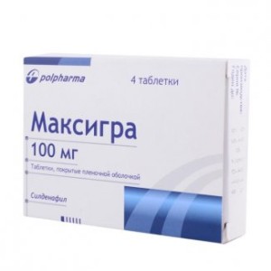 Максигра 100мг №4