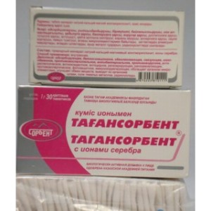 Тагансорбент с ионами серебра 1 г №30 пор.пак.