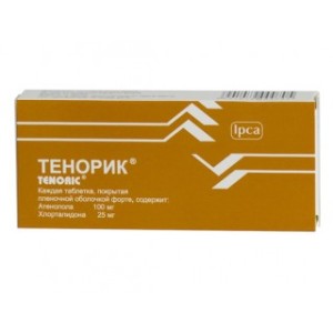 Тенорик 100 мг №28 табл.
