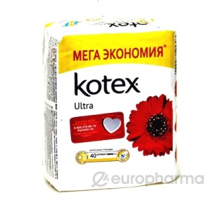 Прокладки Kotex Quardo Normal 40шт*12
