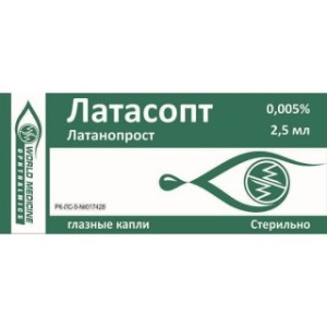 ЛАТАСОПТ 0,005% 2,5 МЛ КАПЛИ ГЛ