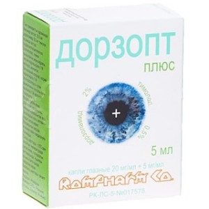 ДОРЗОПТ ПЛЮС 0,02/МЛ+0,005/МЛ 5МЛ КАПЛИ ГЛ