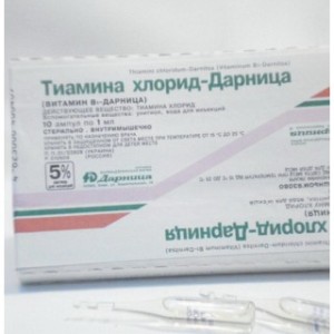 Тиамина хлорид-Дарница 5%/1 мл №10 р-р д/ин.амп.