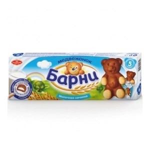 Барни молочный 150гр.медв