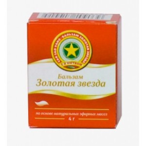 Золотая Звезда бальзам 4,0 г