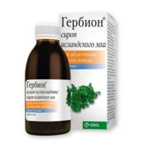 Гербион сироп исланд. мха 150мл
