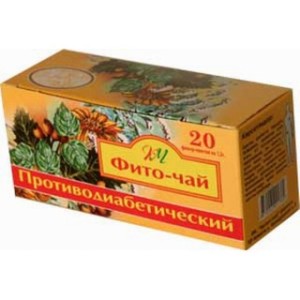 Противодиабетический 1,5 г №20 фиточай