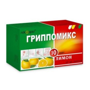 Гриппомикс пор.(лимон) №10