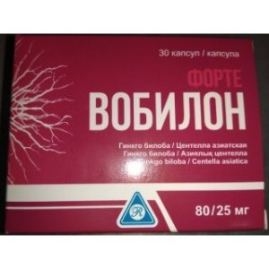 Вобилон Форте 80/25мг №30 капс.
